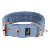 Active Komfort Rose Edition Pastel Blue - Collar ancho y resistente con hebilla