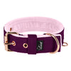 Active Komfort Rose Edition Plum - Collar ancho resistente con hebilla