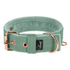 Active Komfort Rose Edition Pastel Green - Collar ancho y resistente con hebilla
