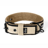 Active Komfort Black Edition Beige - Collar ancho y resistente con hebilla