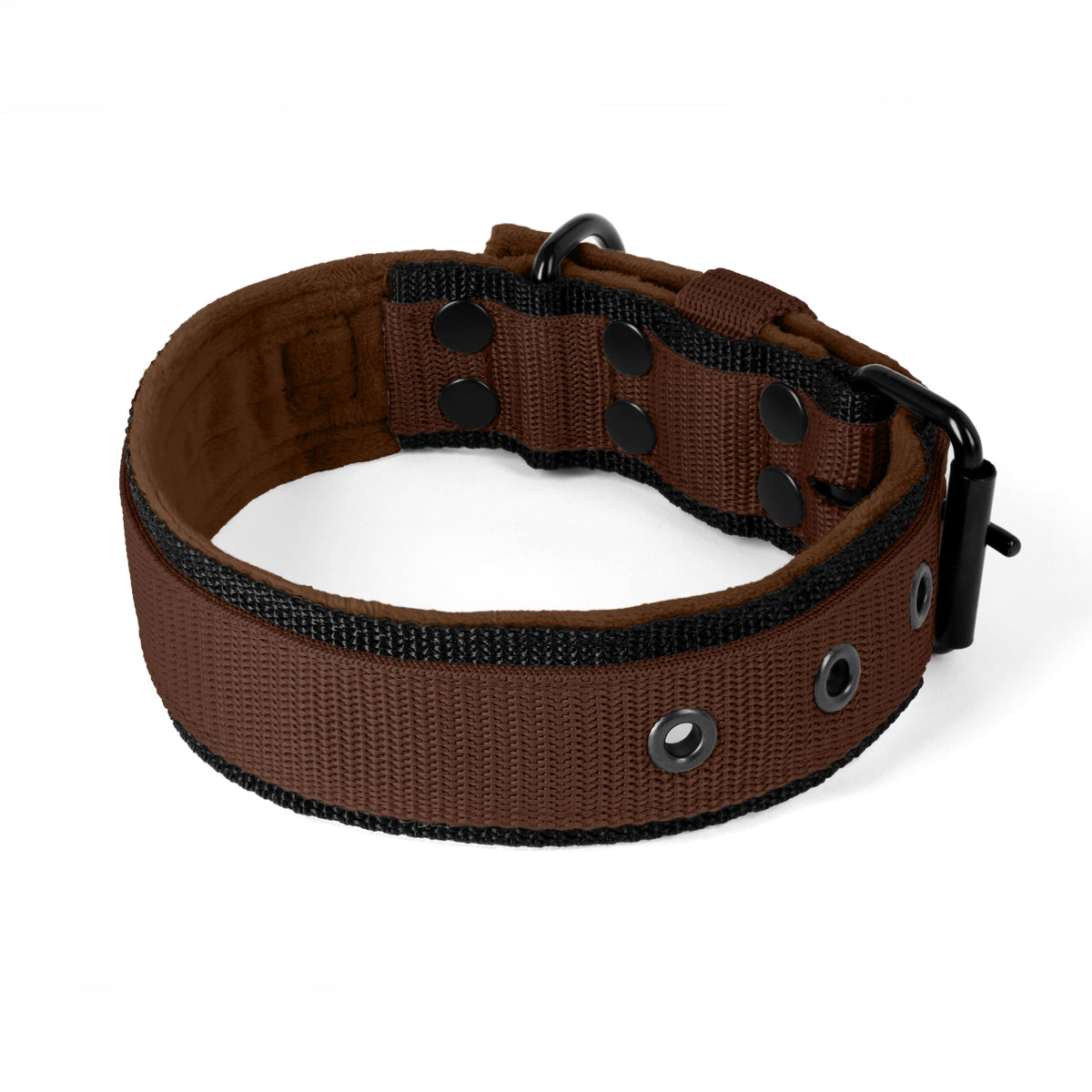 Active Komfort Black Edition Red - Collar ancho y resistente con hebilla