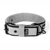 Active Komfort Black Edition Grey - Collar ancho y resistente con hebilla