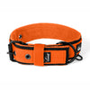 Active Komfort Black Edition Orange - Collar ancho y resistente con hebilla