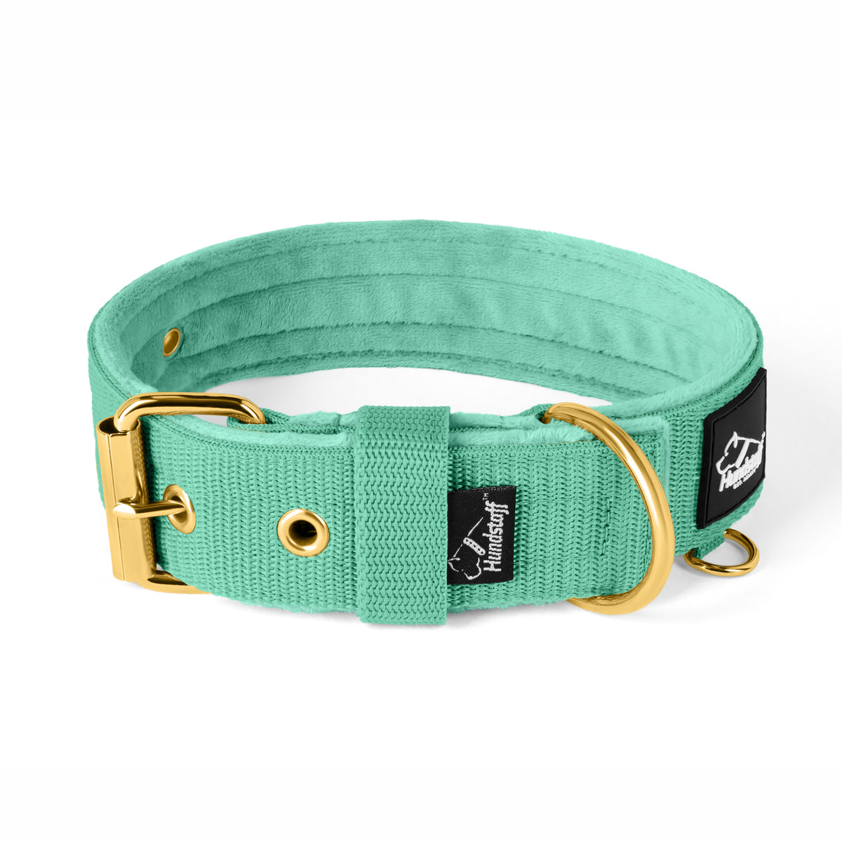 Active Golden Beige - Collar ancho y resistente con hebilla