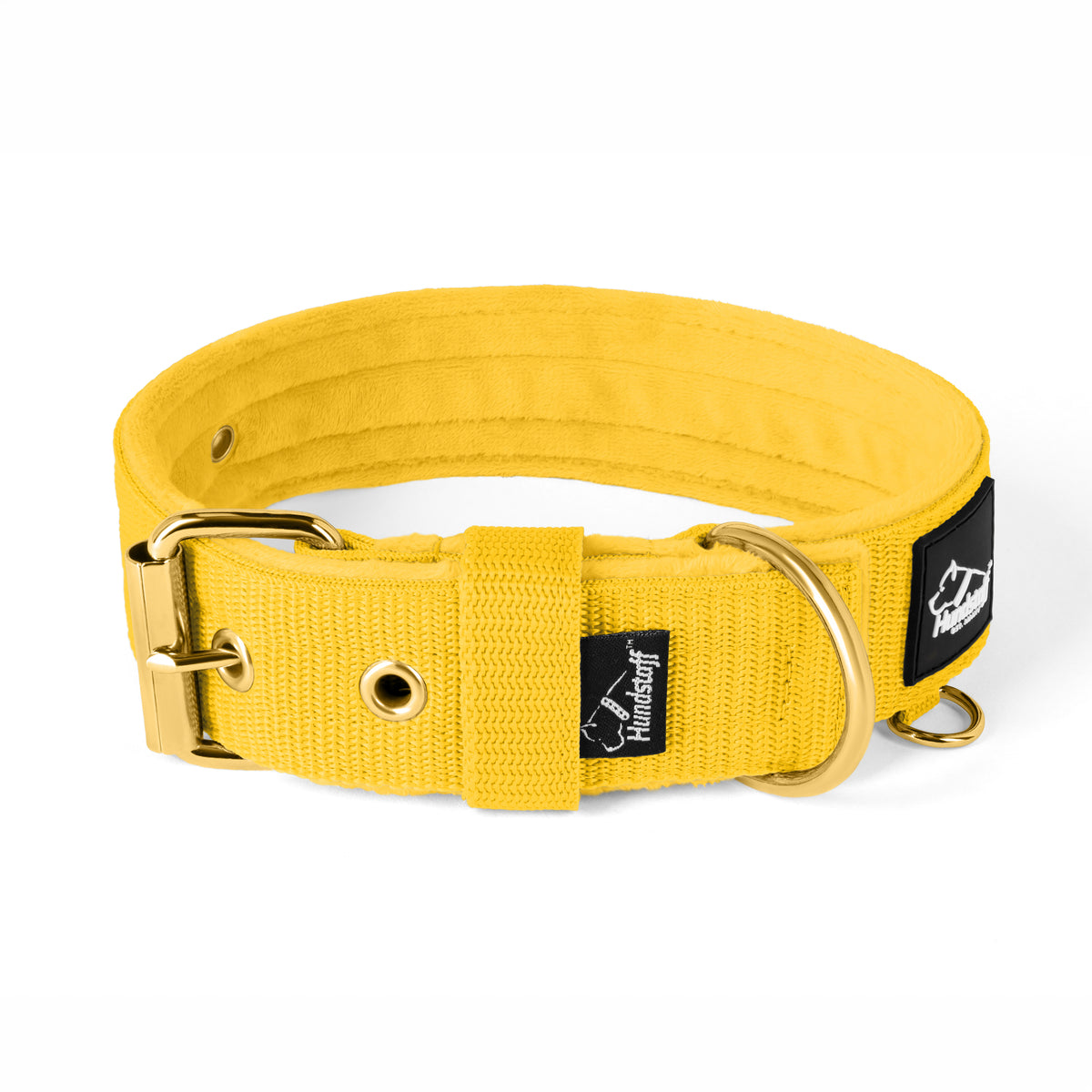 Active Golden Beige - Collar ancho y resistente con hebilla