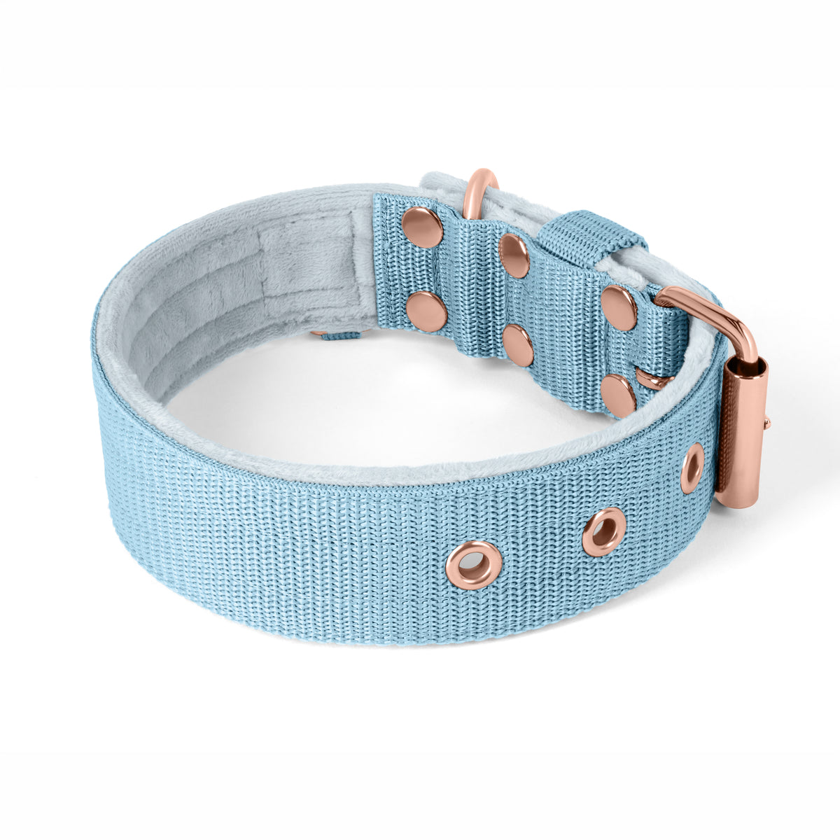 Active Komfort Rose Edition Pastel Green - Collar ancho y resistente con hebilla