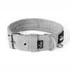 Active Grey - Collar ancho y resistente con hebilla