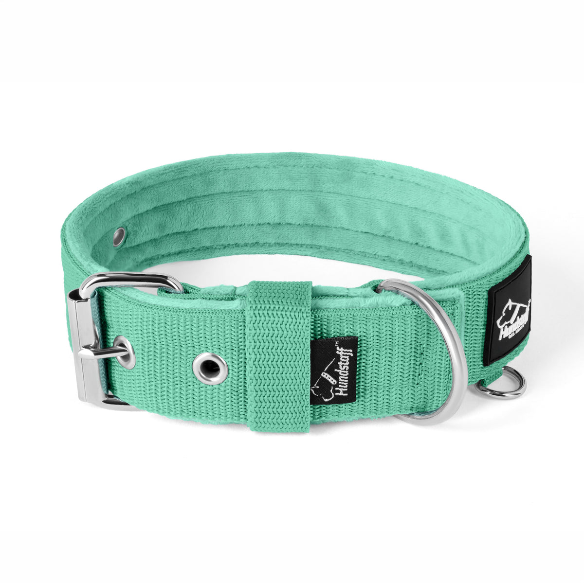Active Mint - Collar ancho y resistente con hebilla