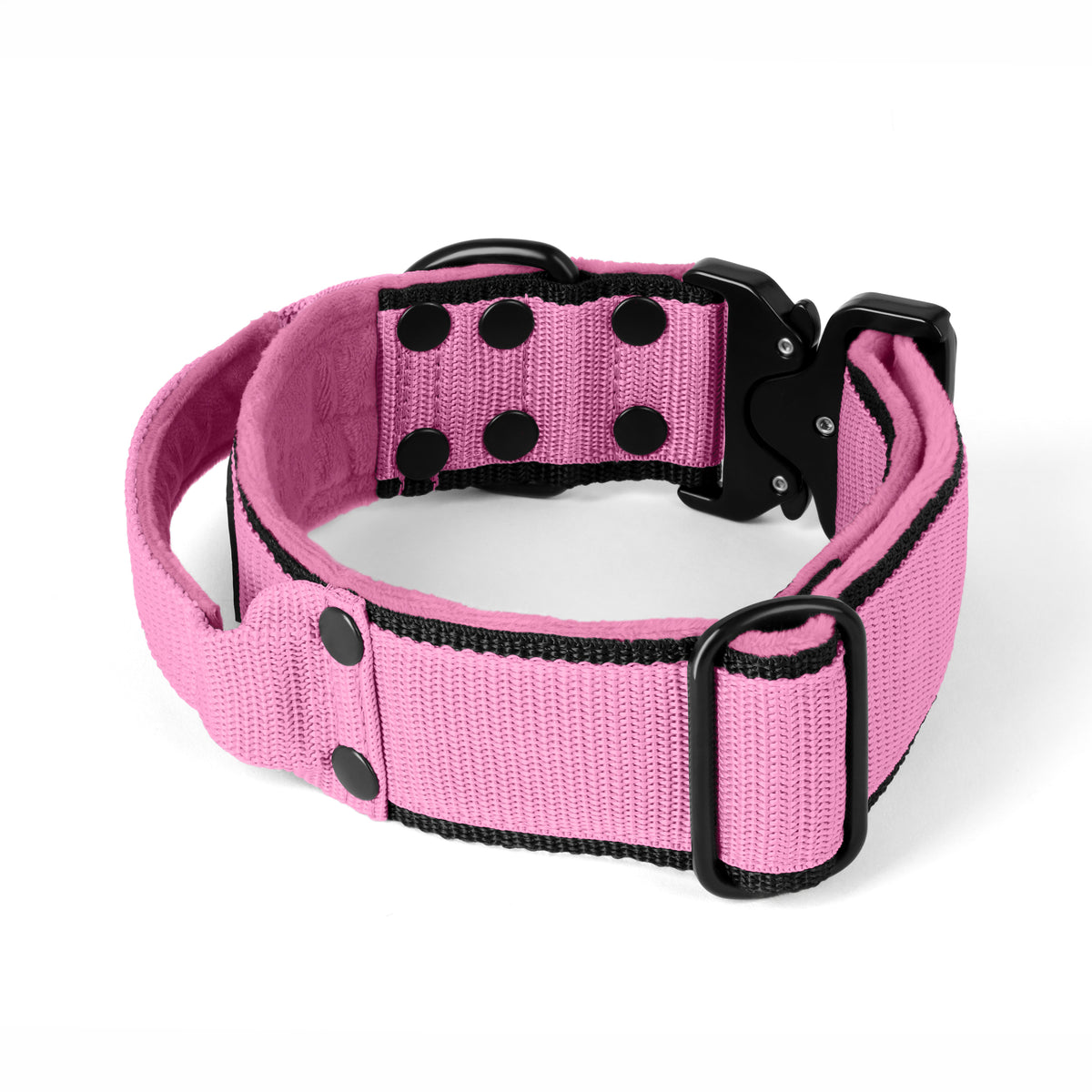 Extreme Buckle Black Edition Orange - Collar fuerte y seguro