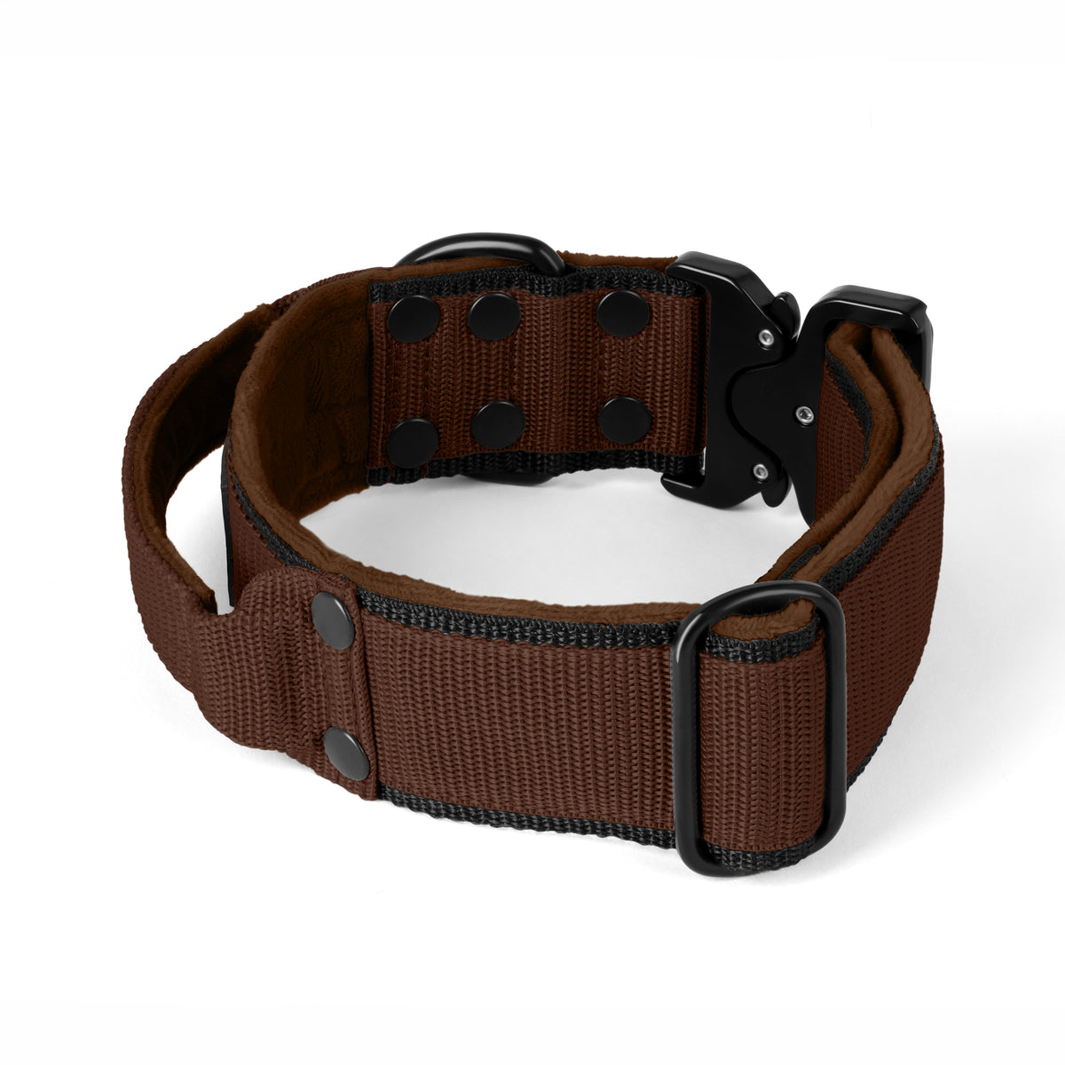 Extreme Buckle Black Edition Orange - Collar fuerte y seguro