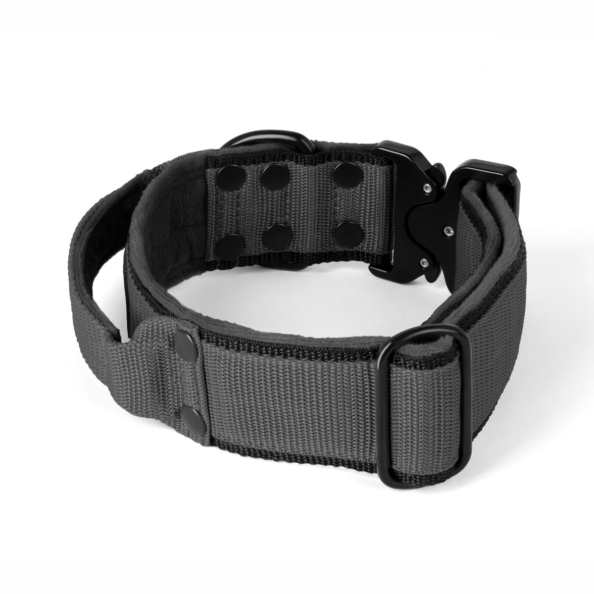 Extreme Buckle Black Edition Orange - Collar fuerte y seguro