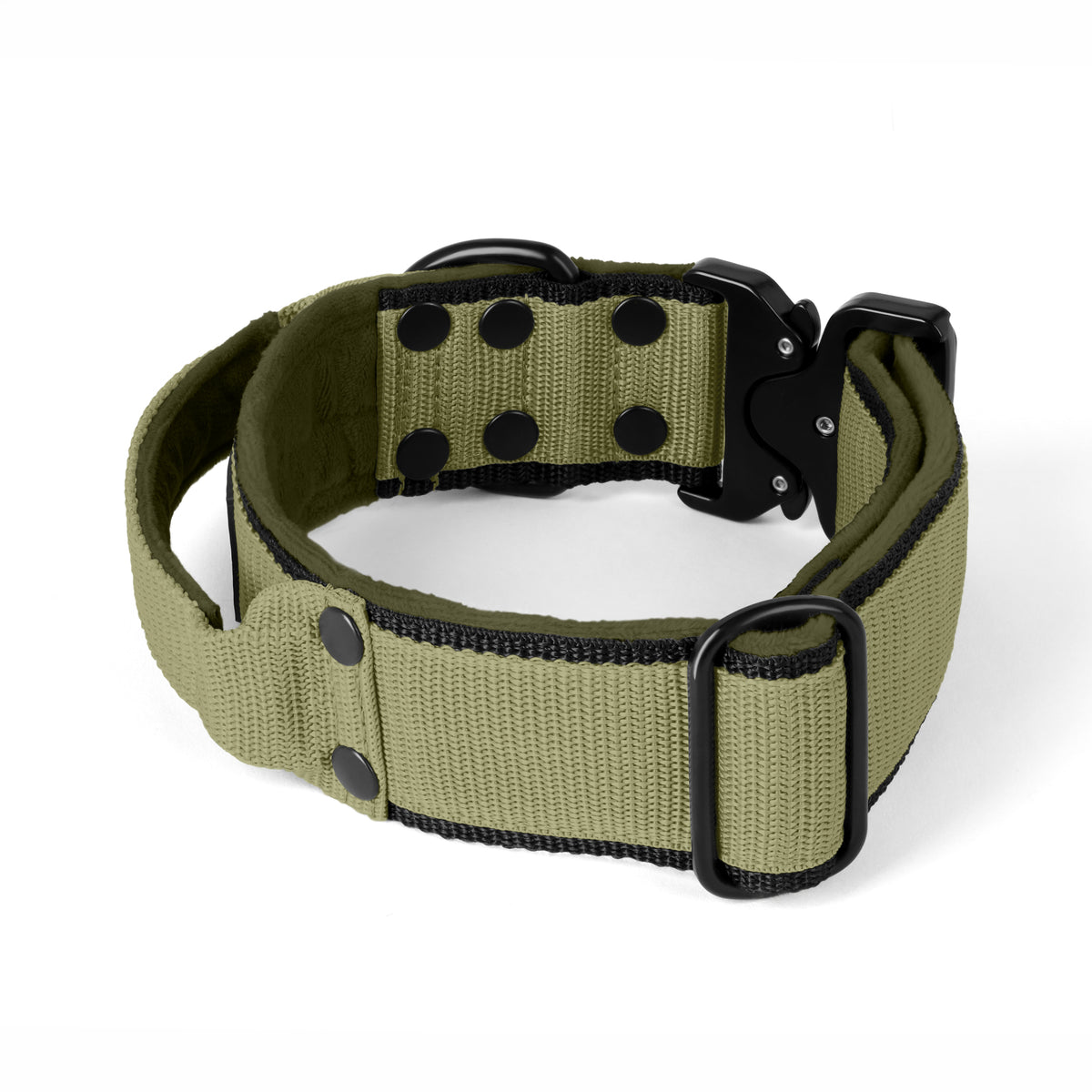 Extreme Buckle Black Edition Orange - Collar fuerte y seguro
