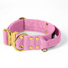 Extreme Gold Buckle Candy Pink - Collar resistente y seguro