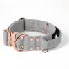 Extreme Rose Buckle Grey - Collar fuerte y seguro