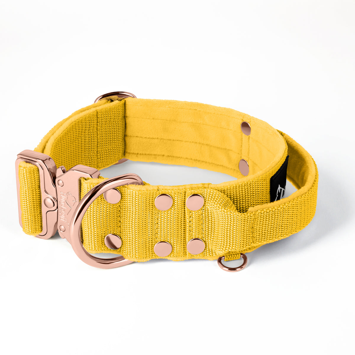 Extreme Rose Buckle Grey - Collar fuerte y seguro