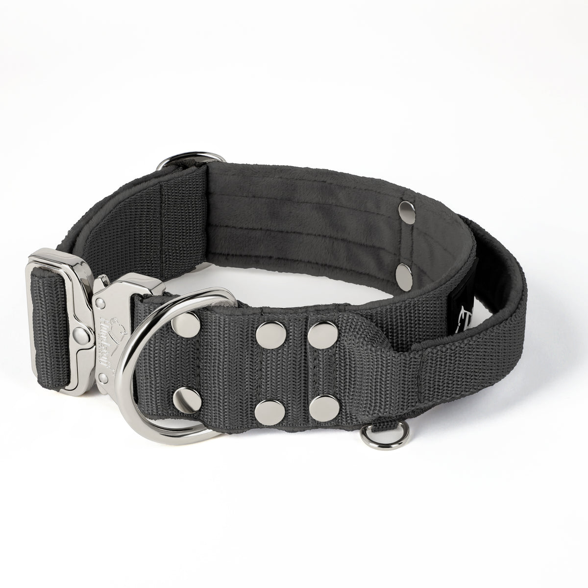 Extreme Silver Buckle Pink - Collar resistente y seguro