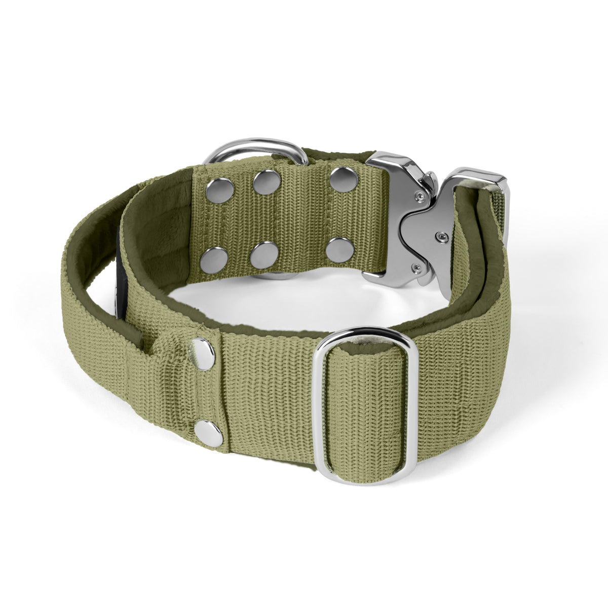 Extreme Silver Buckle Pink - Collar resistente y seguro