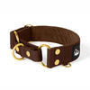 Martingala Golden Brown - Cuello ancho forrado medio planchado