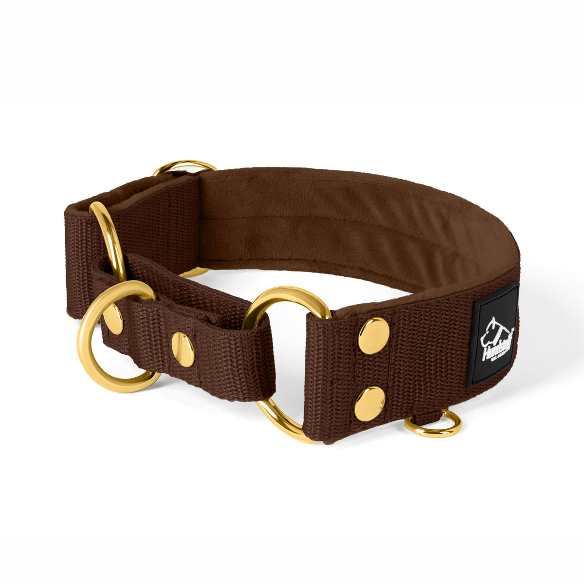 Martingala Golden Brown - Cuello ancho forrado medio planchado