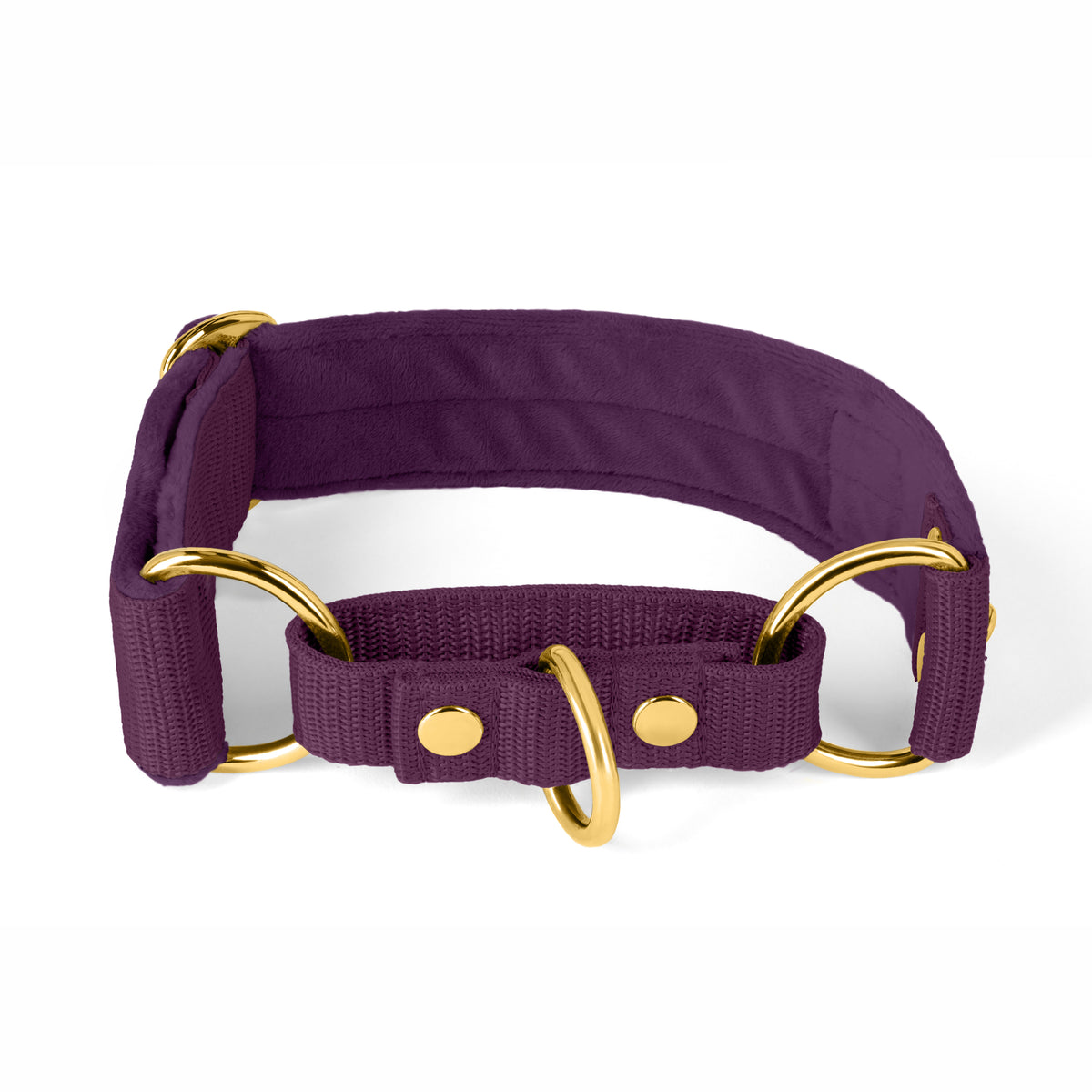 Martingale Golden Plum - Cuello doblado forrado medio planchado