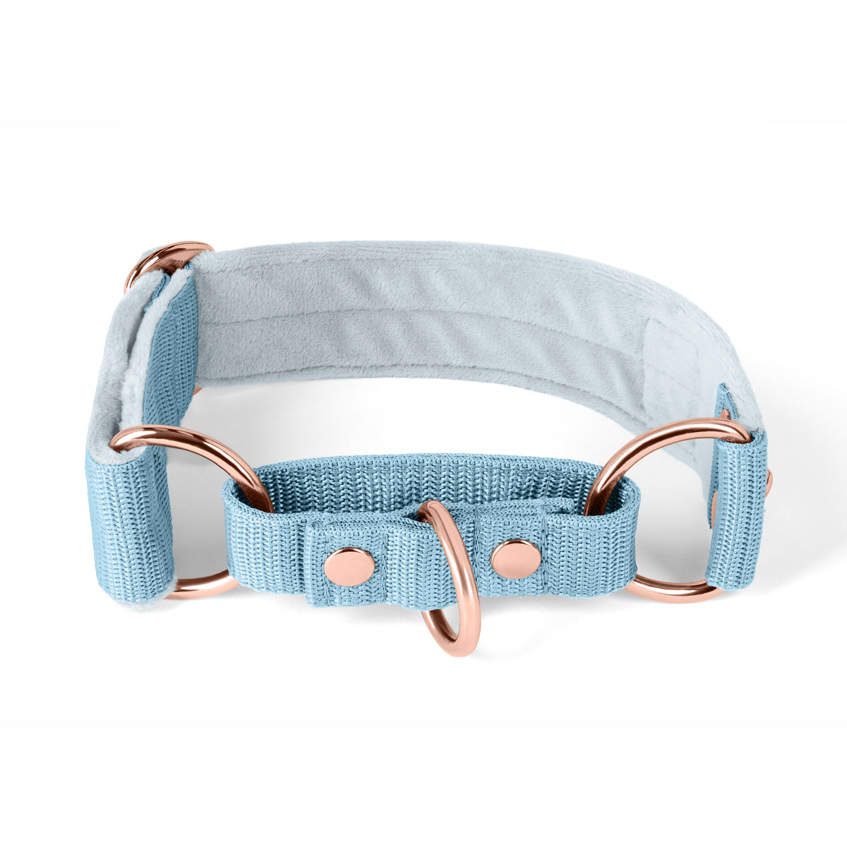 Martingale Pink Edition Rosa - Collar forrado doblado medio planchado