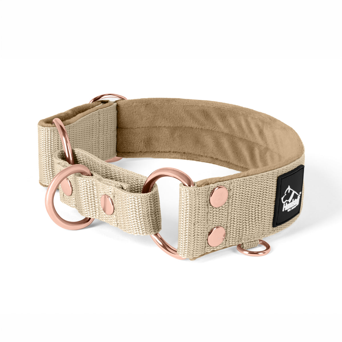 Martingale Pink Edition Rosa - Collar forrado doblado medio planchado