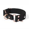 Martingale Rose Edition Black - Collar ancho forrado medio planchado