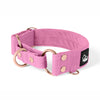 Martingale Pink Edition Rosa - Collar forrado doblado medio planchado