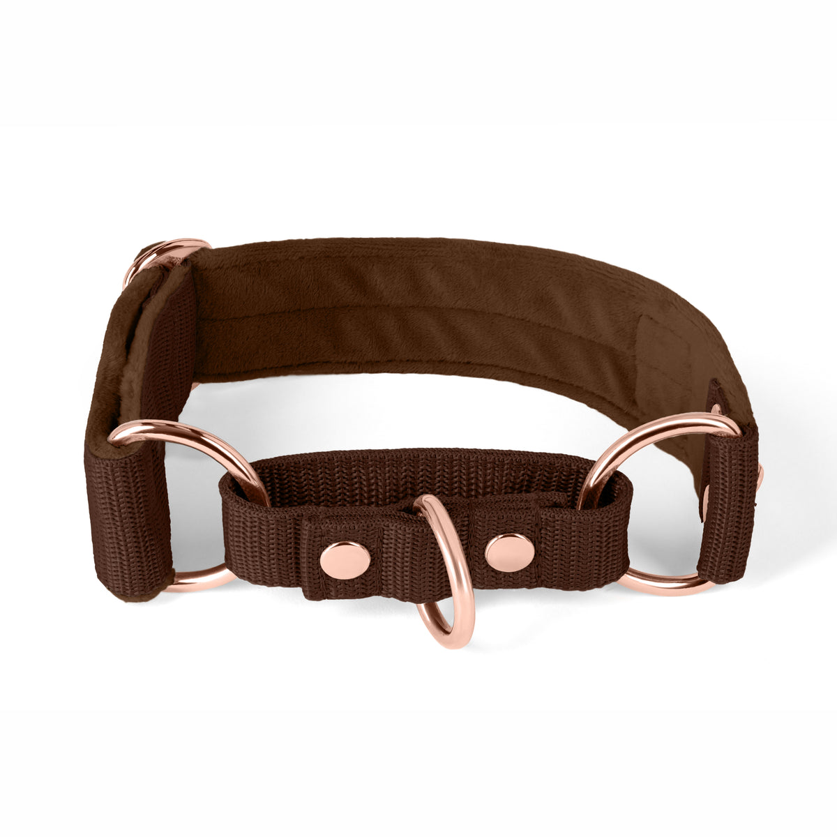 Martingale Pink Edition Rosa - Collar forrado doblado medio planchado