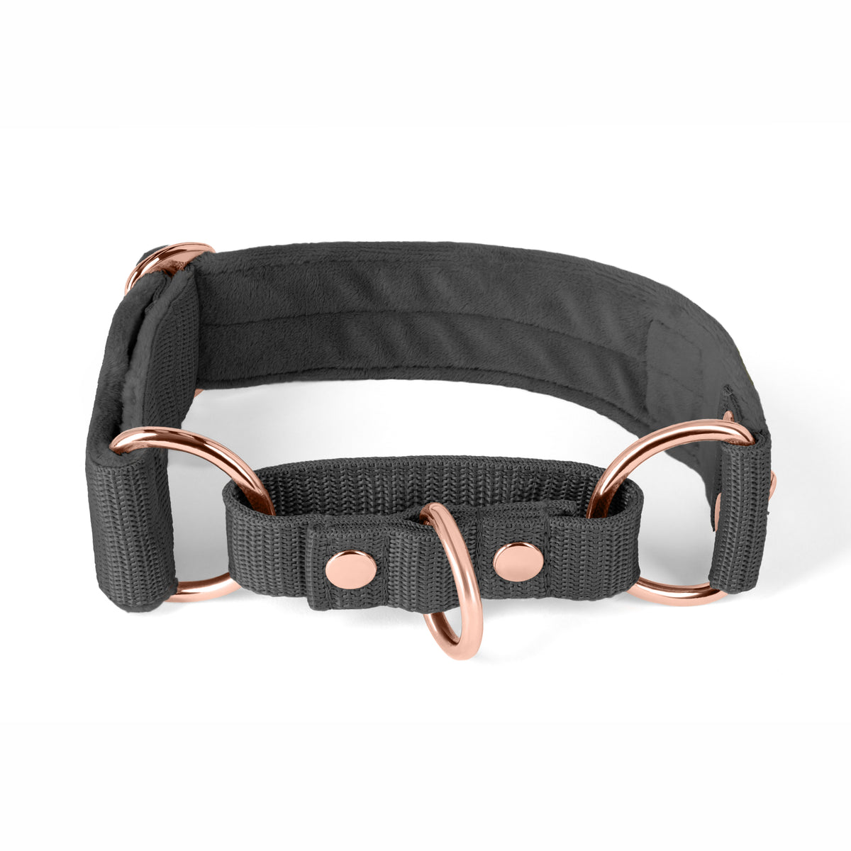 Martingale Pink Edition Rosa - Collar forrado doblado medio planchado