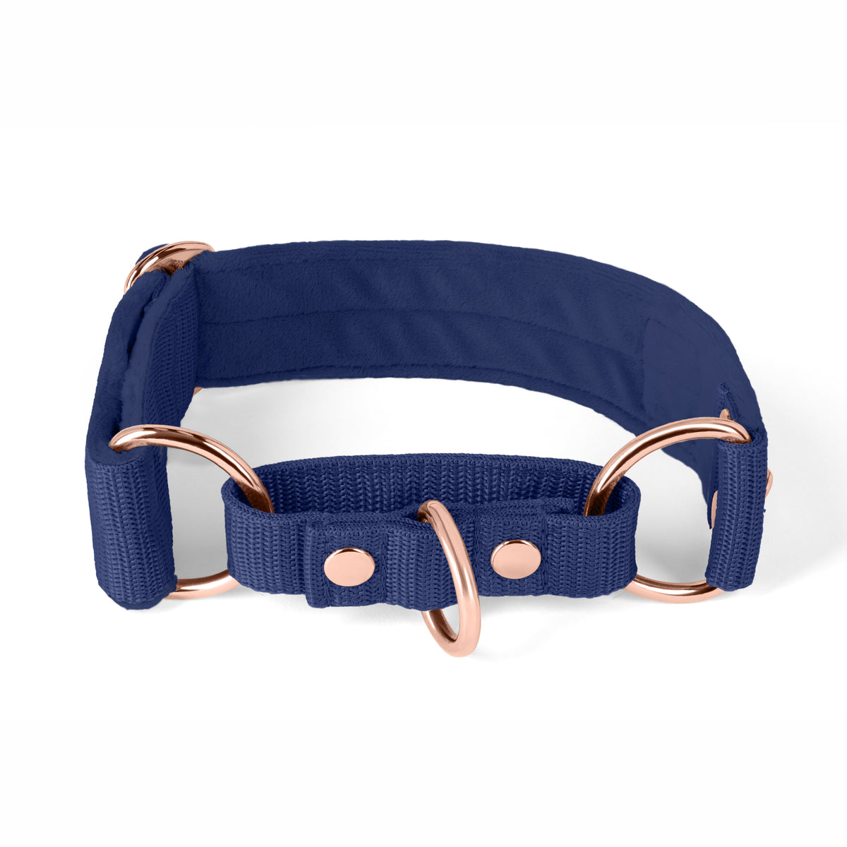 Martingale Pink Edition Rosa - Collar forrado doblado medio planchado