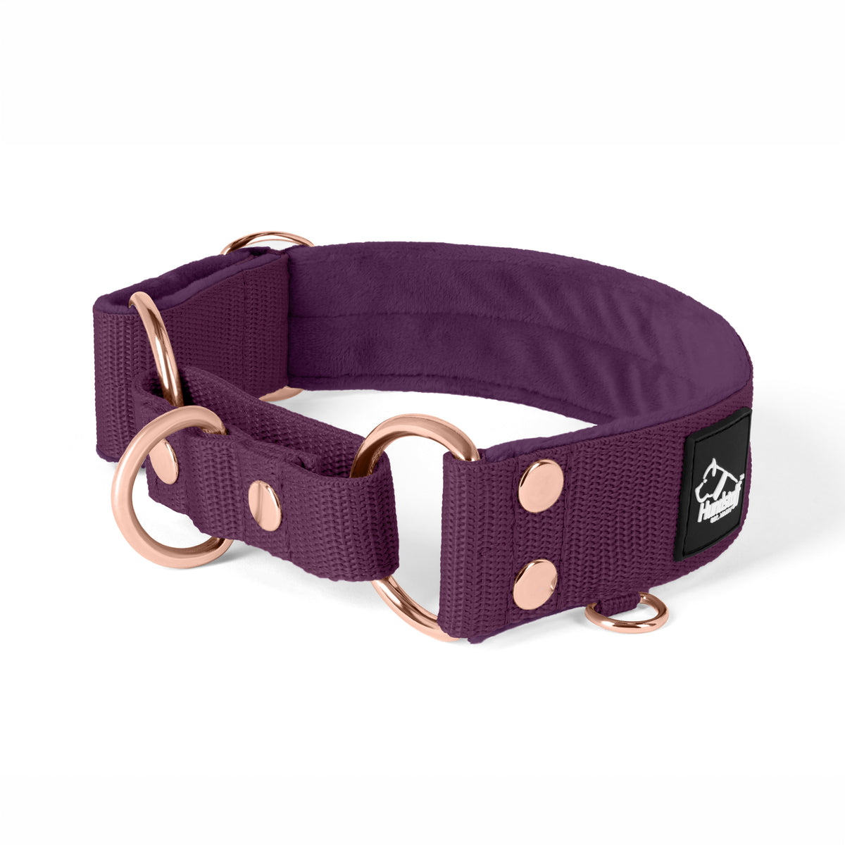 Martingale Pink Edición Plum - Collar forrado doblado medio planchado