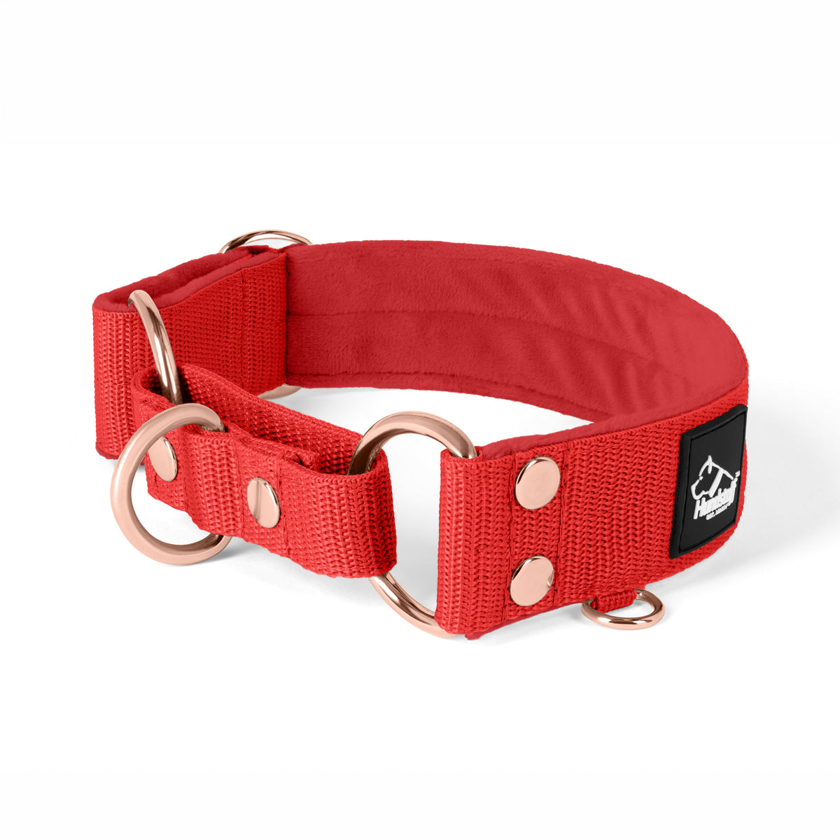 Martingale Pink Edition Rosa - Collar forrado doblado medio planchado