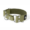 Martingale Black - Collar ancho forrado medio planchable