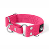 Martingala Pink - Collar forrado doblado medio planchado