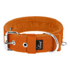 Active Orange - Collar ancho y resistente con hebilla