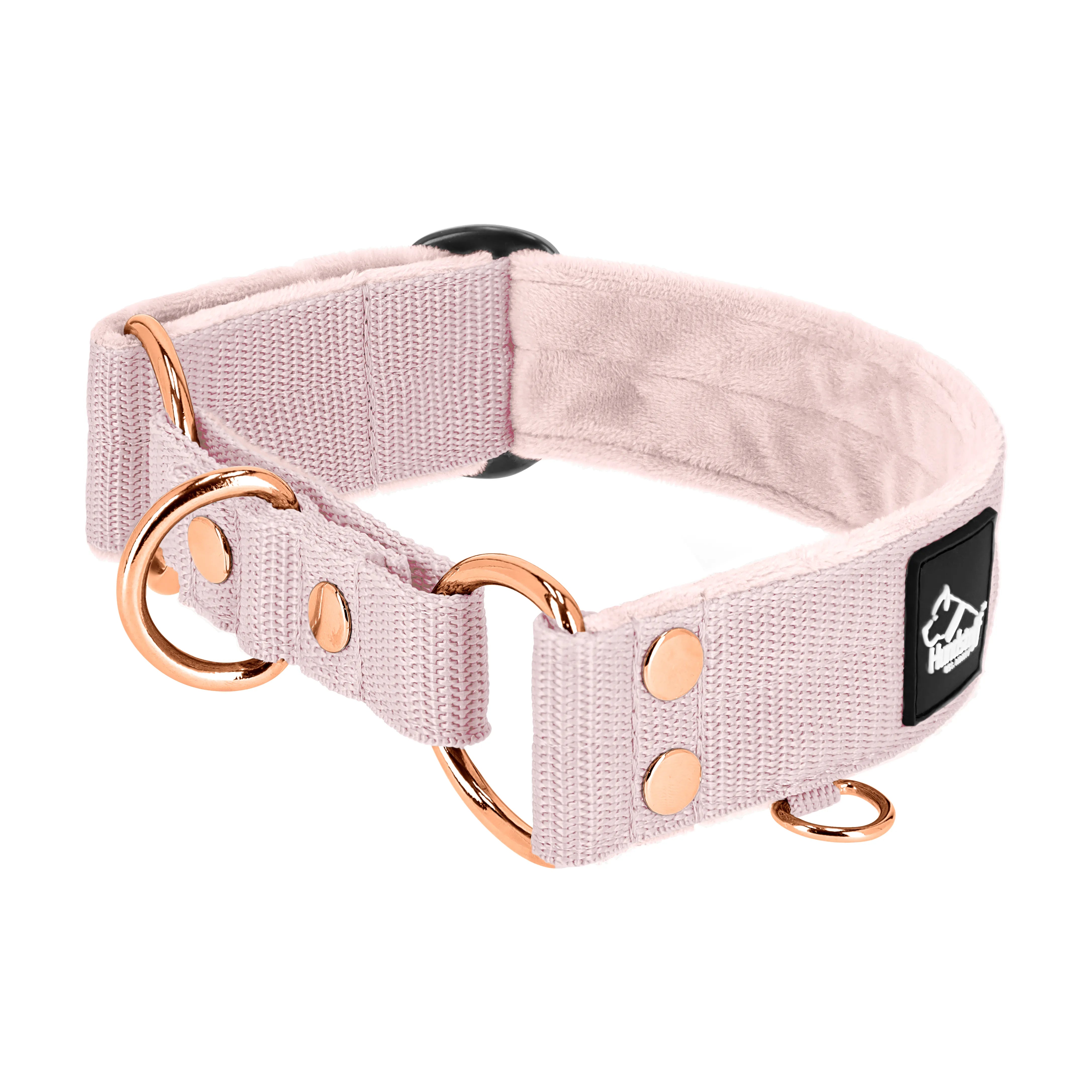 Martingale Rose Edition Rosa Pastel - Collar forrado doblado medio planchado