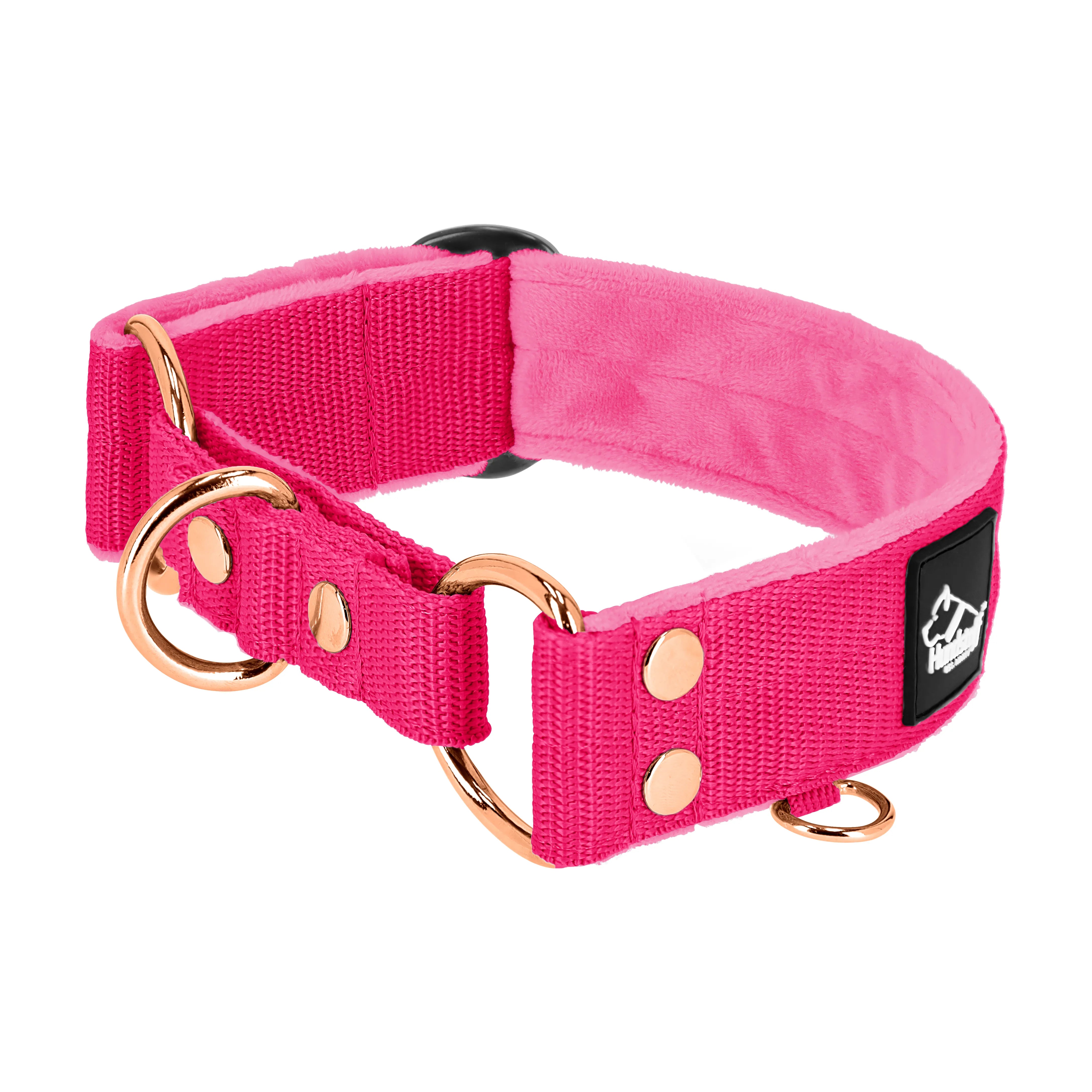 Martingala Rosa Edición Rosa - Collar forrado doblado medio planchado