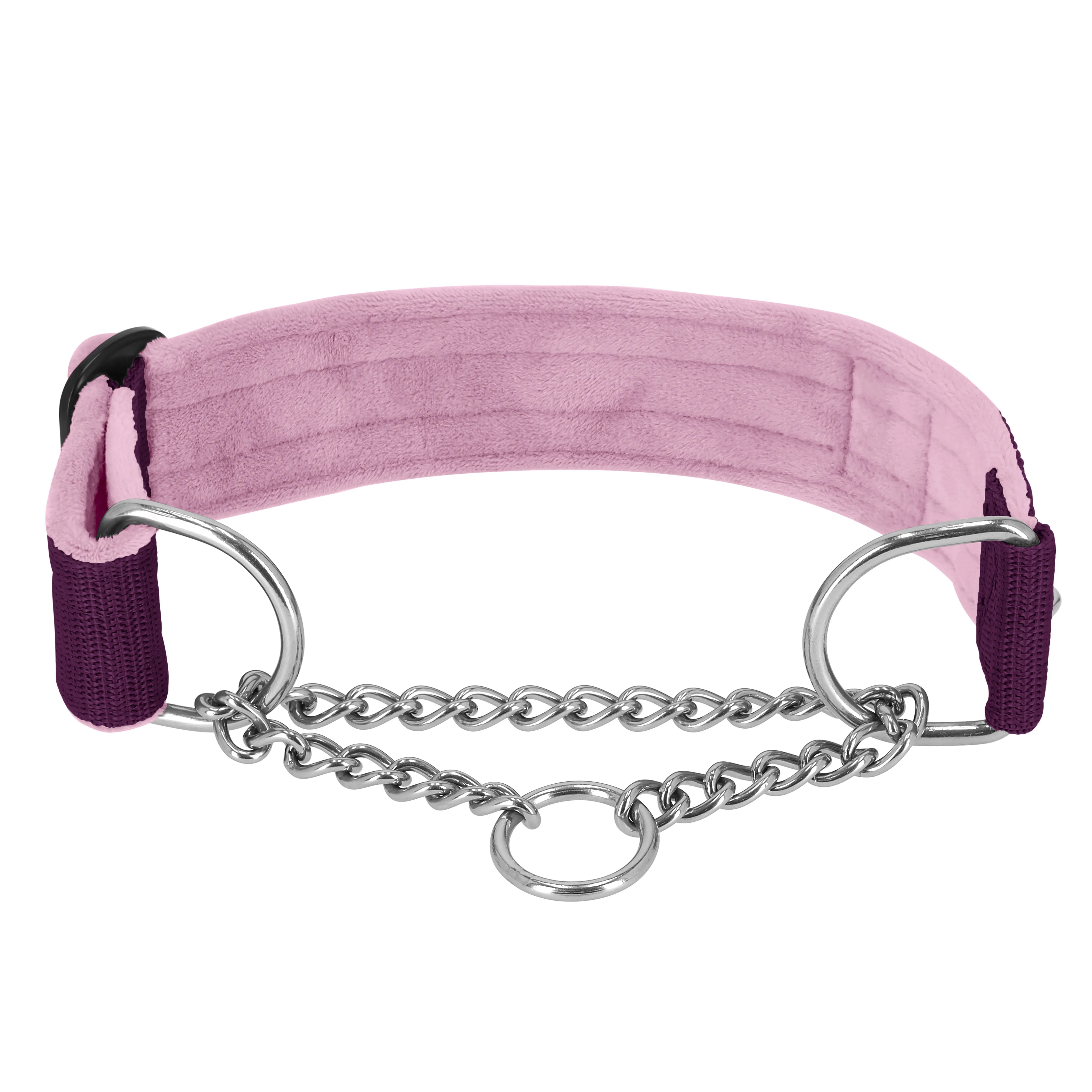 Martingale Chain Set Plum - Collar semi-ahorque con cadena y correa