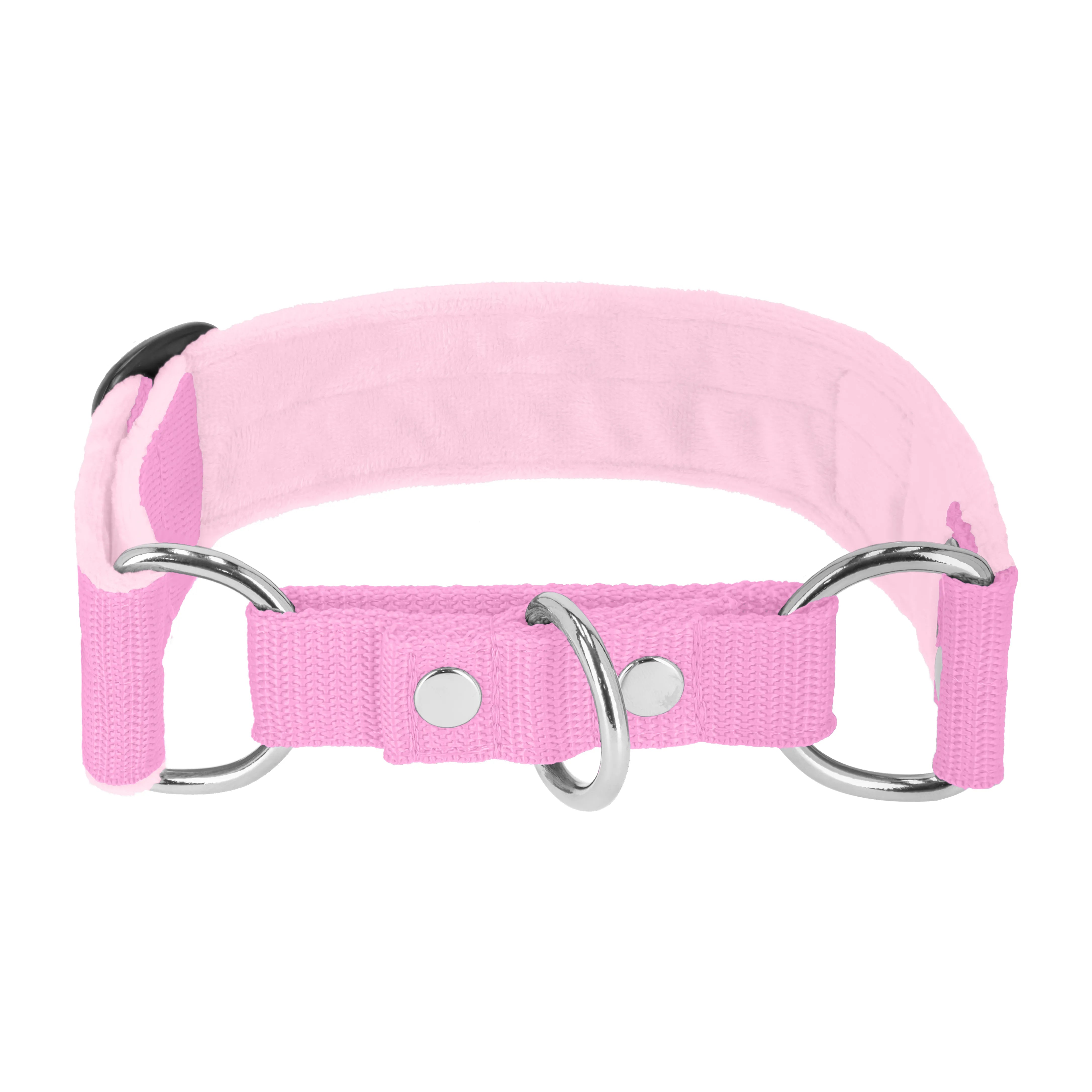 Martingale Baby Pink - Cuello doblado forrado medio planchado