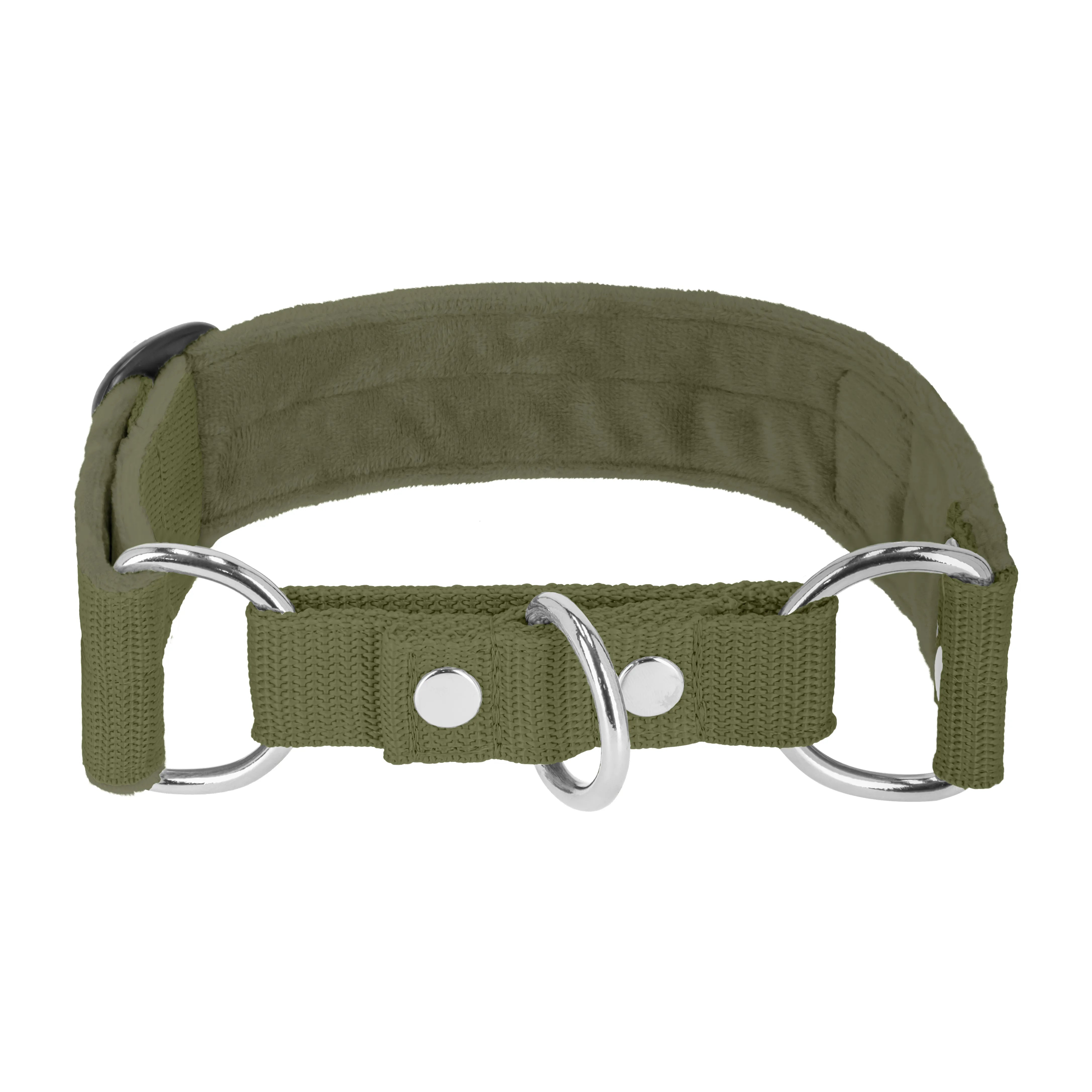 Martingale Khaki - Collar ancho forrado medio planchado