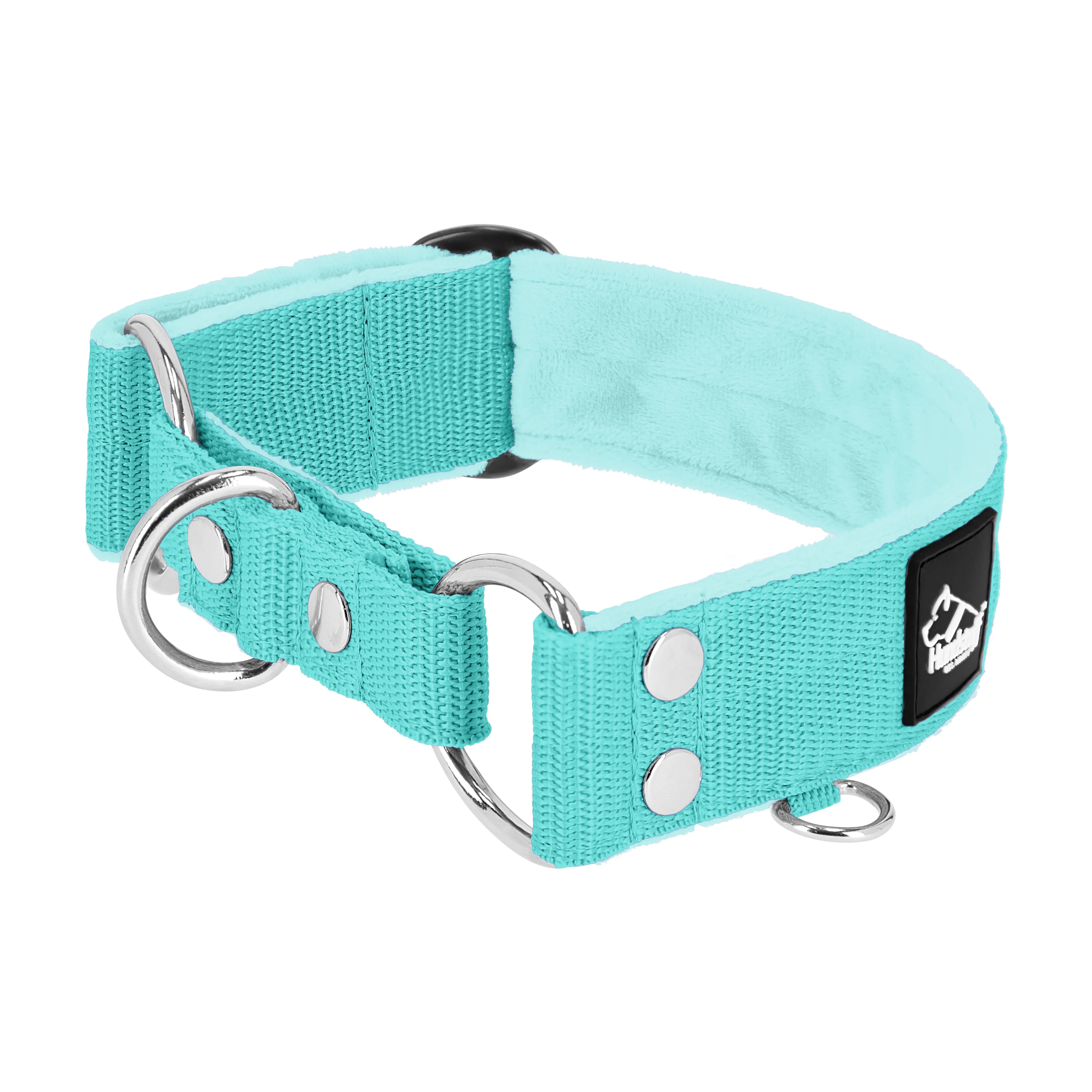 Martingala Menta - Collar forrado doblado medio planchado