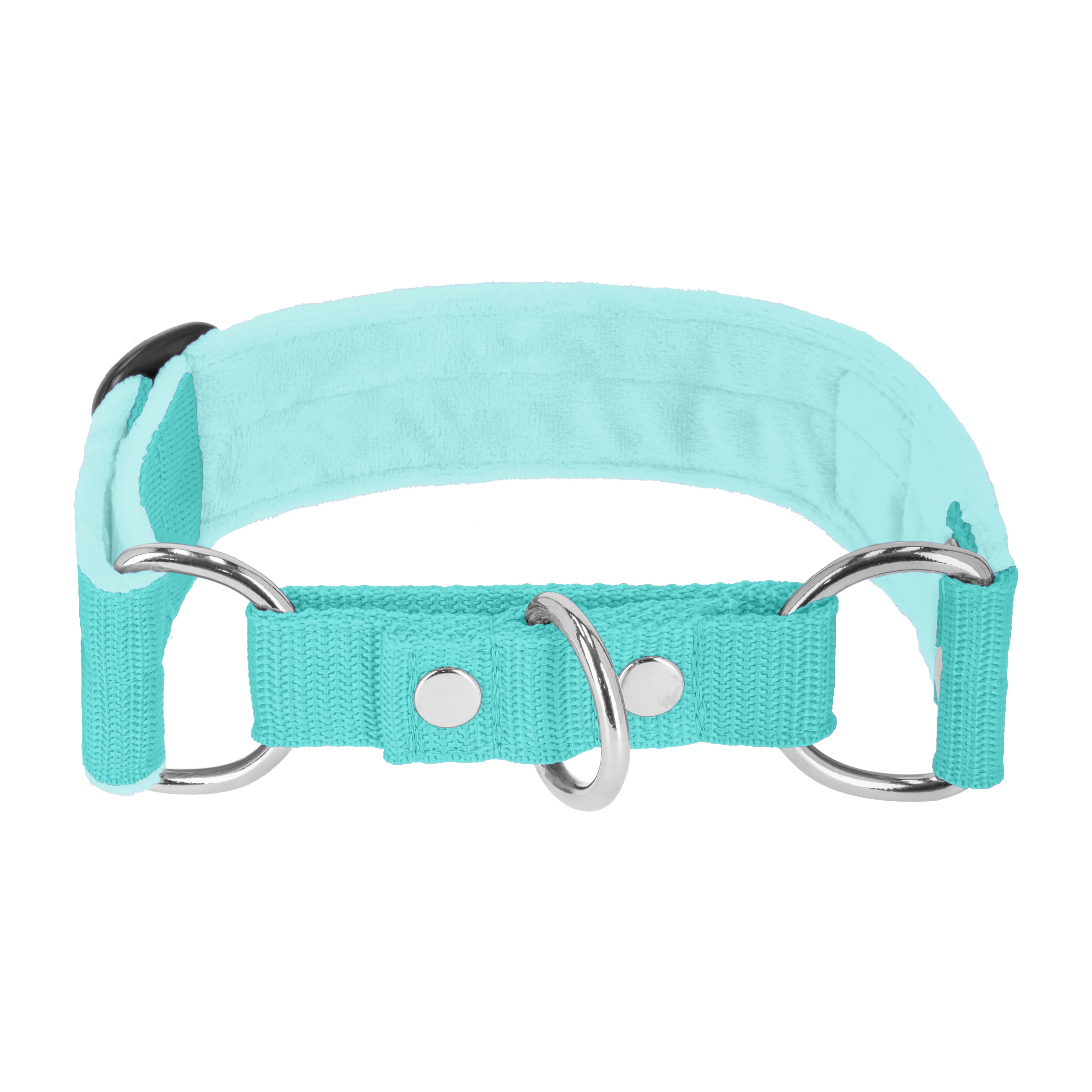 Martingala Menta - Collar forrado doblado medio planchado