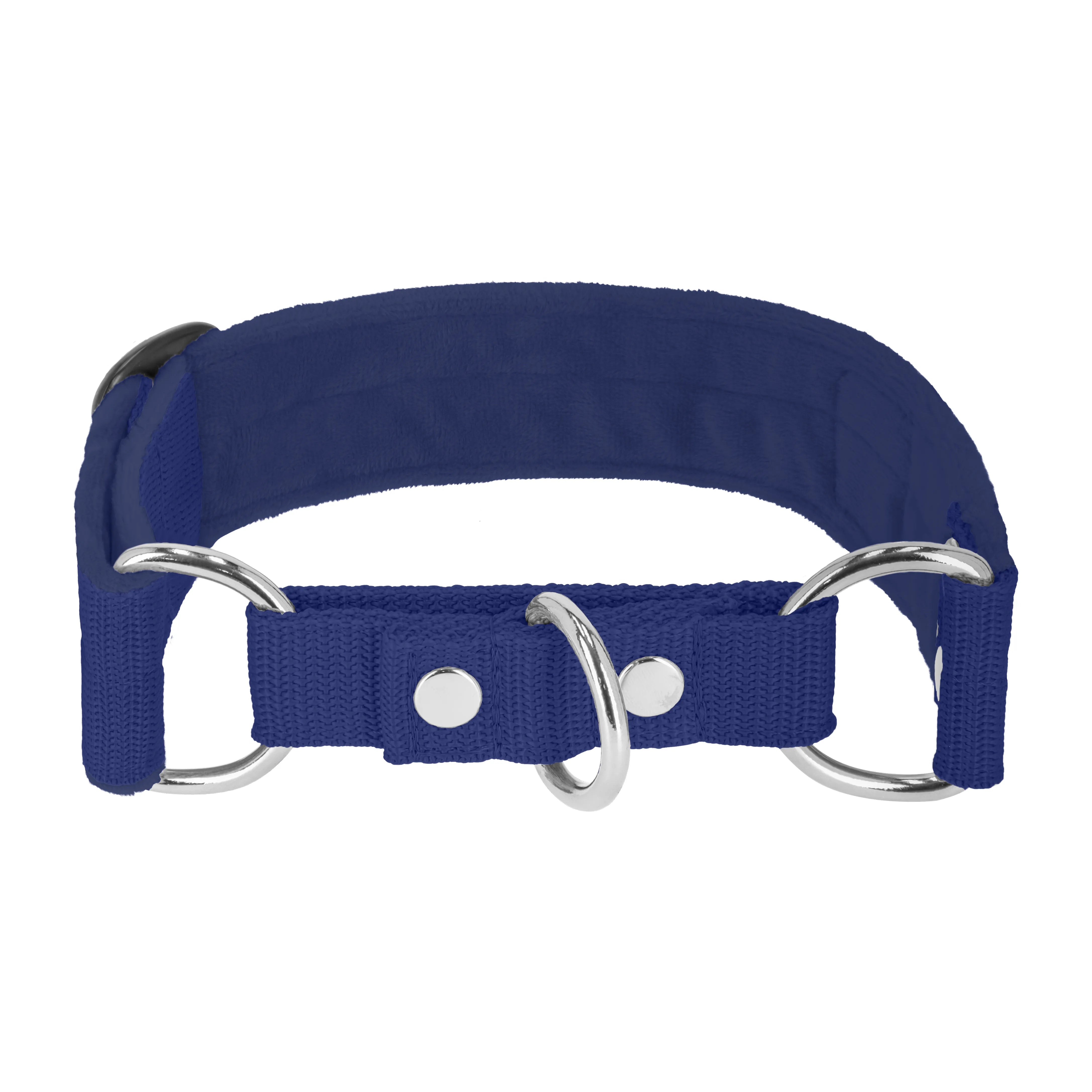 Martingale Azul Marino - Cuello ancho forrado medio planchado