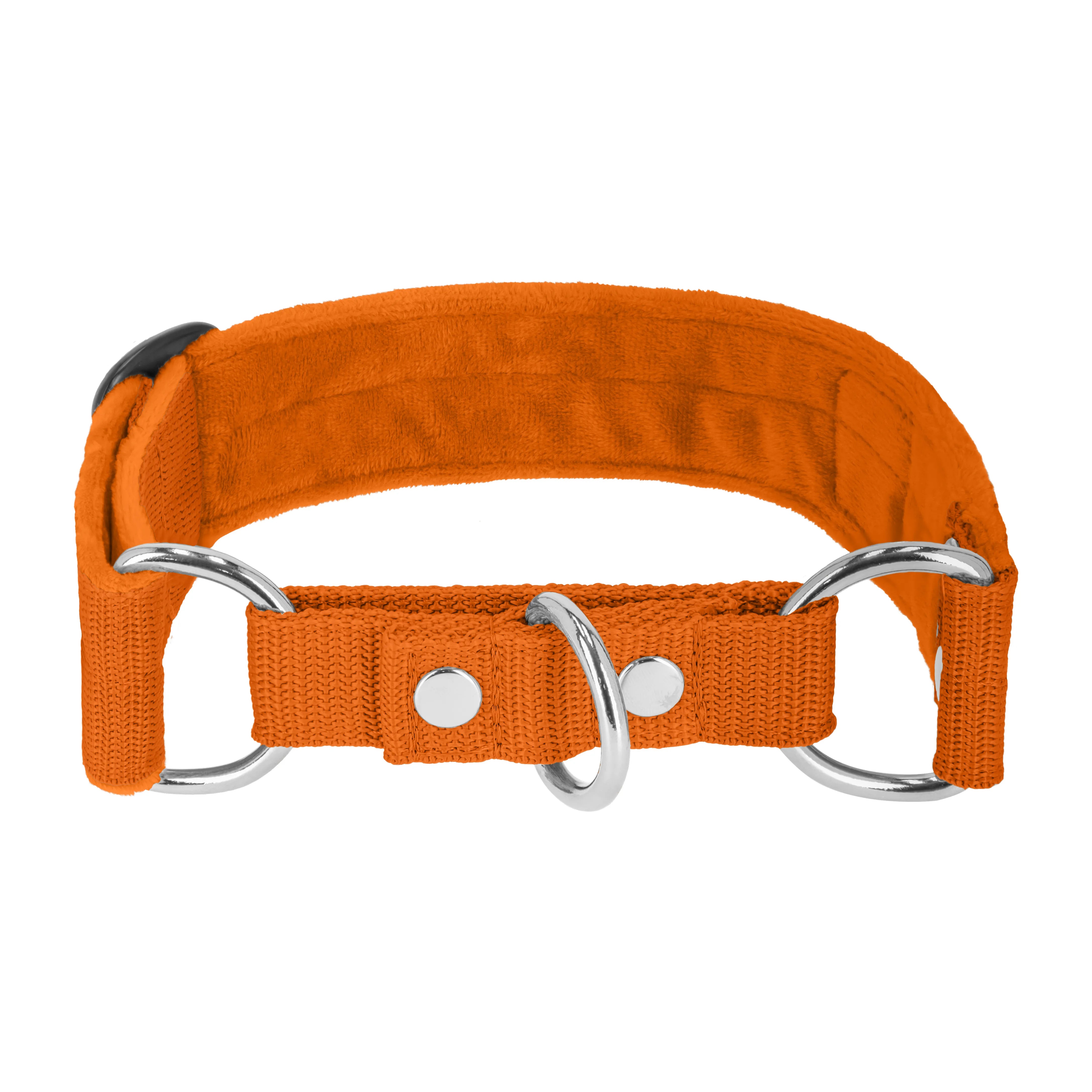 Martingala Naranja - Cuello ancho forrado medio planchado