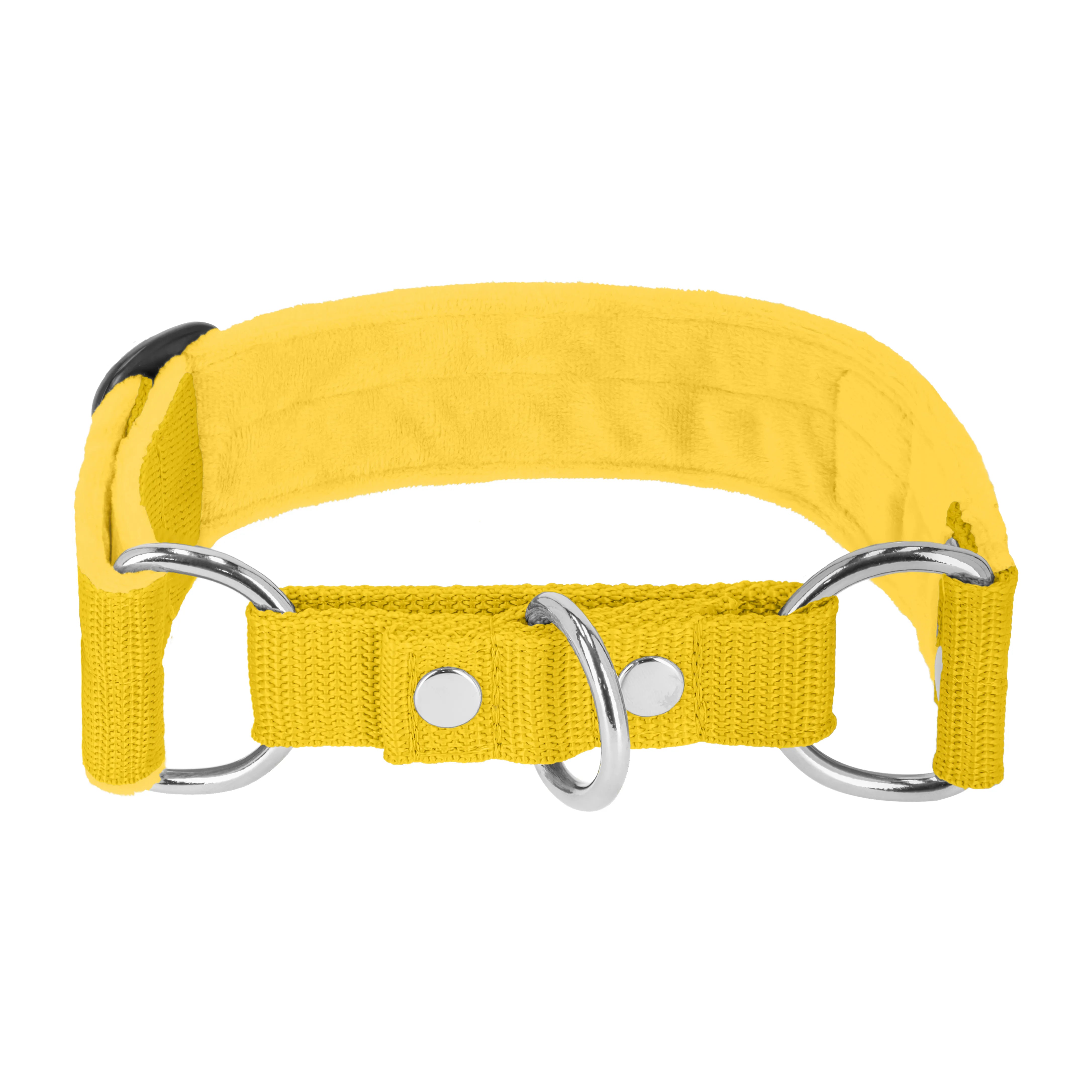 Martingale Amarillo - Cuello doblado forrado medio planchado