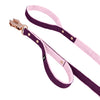 Guard Leash Rose Edition Plum - Correa Guard con asa adicional