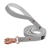 Walk Leash Rose Edition Grey - Correa de nylon segura en diferentes longitudes