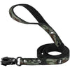 Walk Leash Camo Negro - Correa segura de nylon en diferentes longitudes