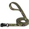 Walk Leash Camo Green - Correa segura de nylon en diferentes longitudes